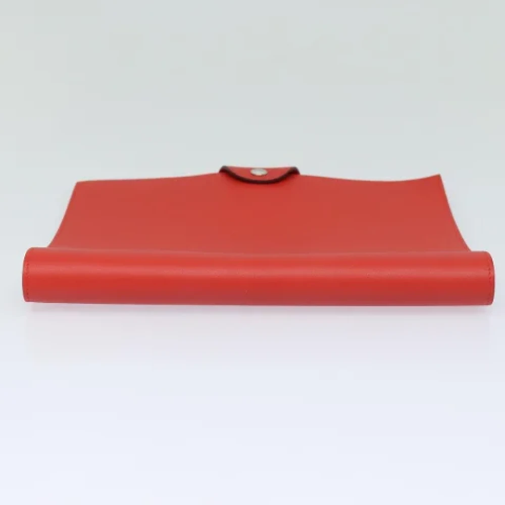 Hermès Vintage Pre-owned Leather home-office Red Dames
