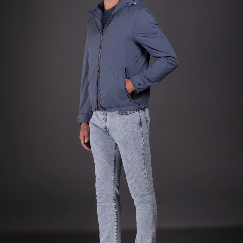 Moorer Jackets Blue Heren