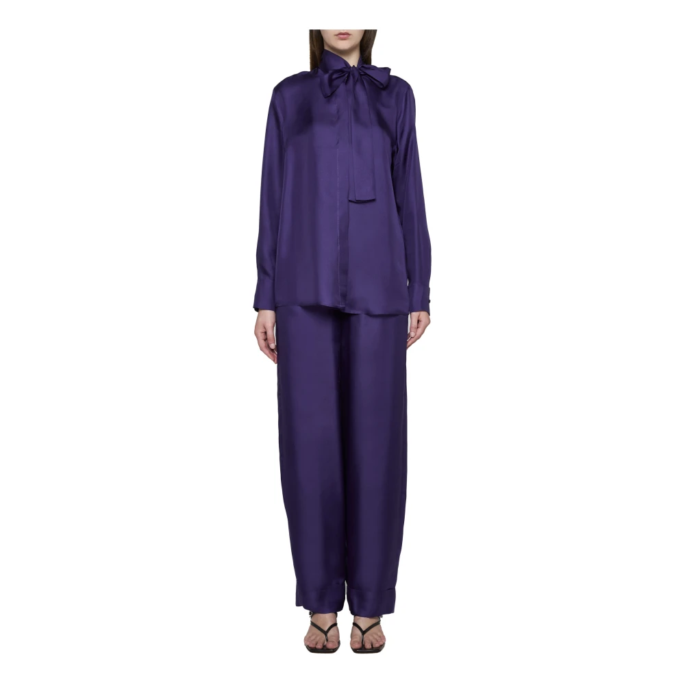 Blanca Vita Paarse Shirt voor Vrouwen Purple Dames