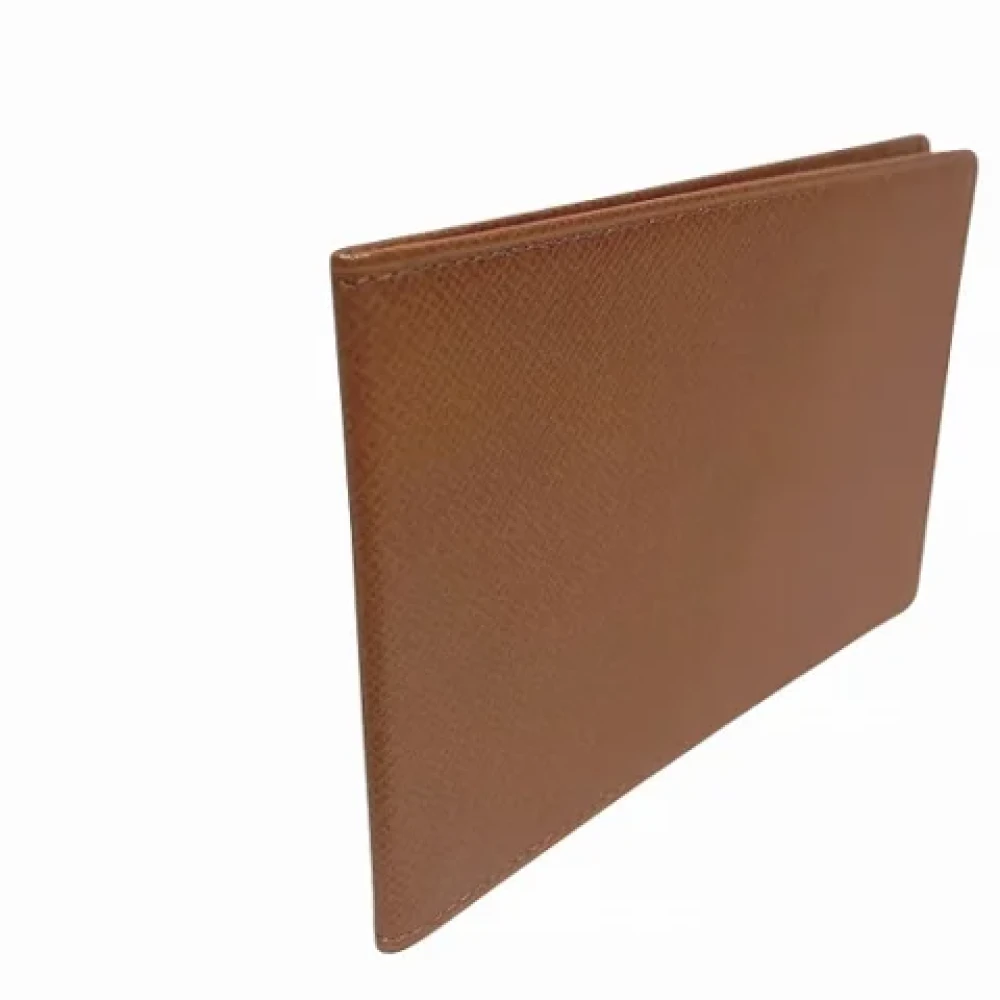 Louis Vuitton Vintage Pre-owned Leather wallets Brown Dames
