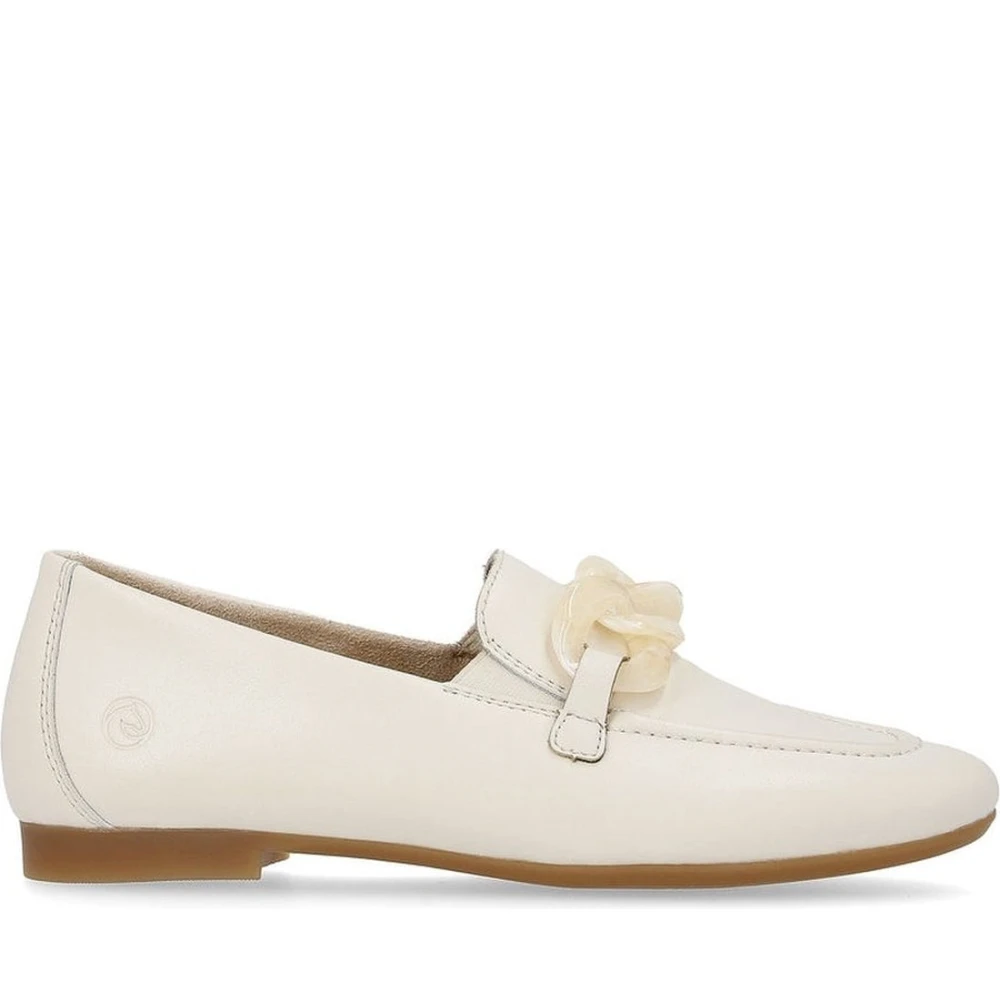 Remonte Vita Stängda Loafers Dam Skor White, Dam