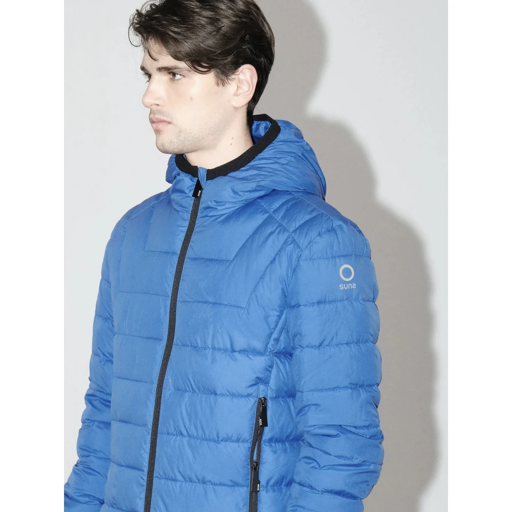 Suns Stijlvolle Jas Blue Heren