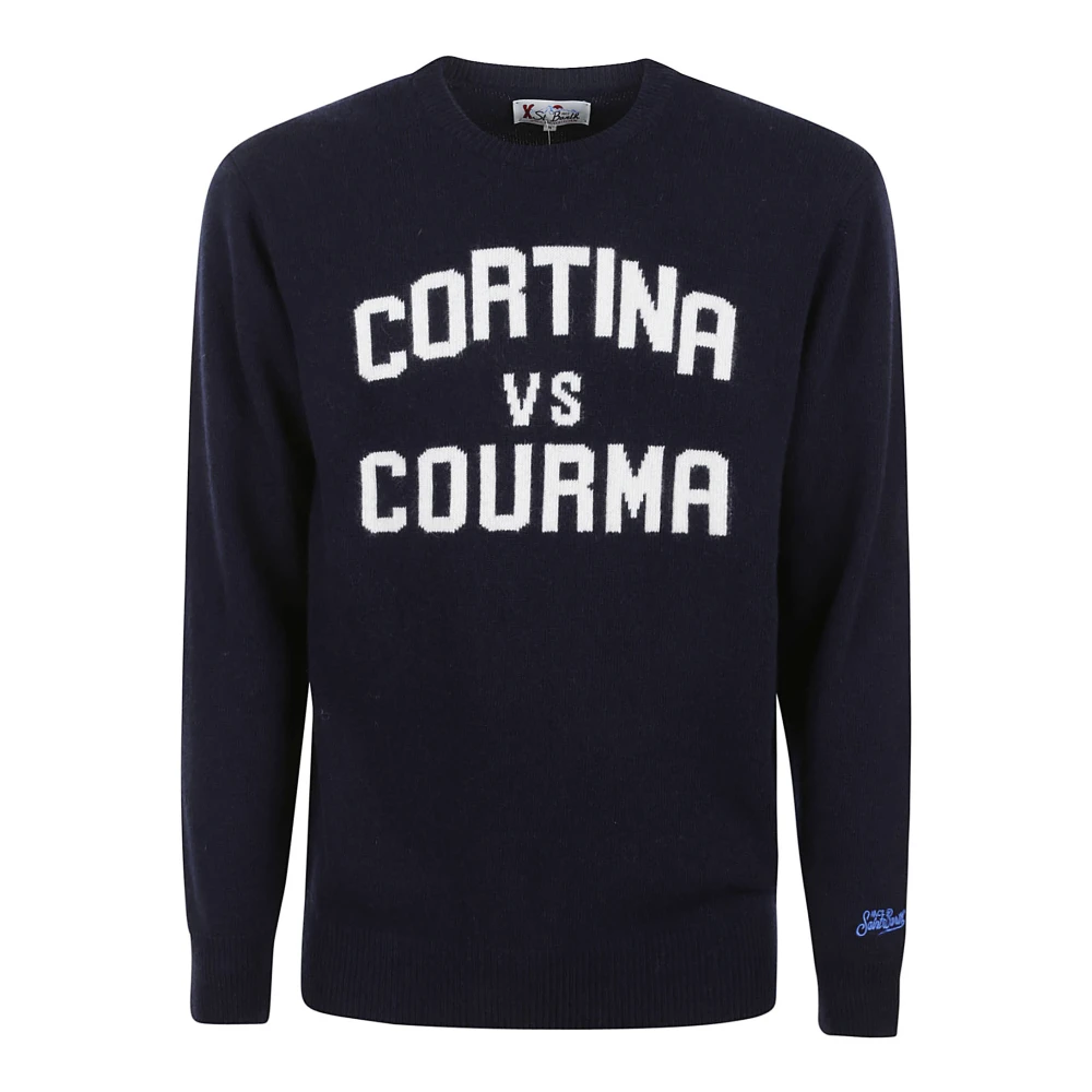 MC2 Saint Barth Heron Cortina Courma Sweaters Blue Heren