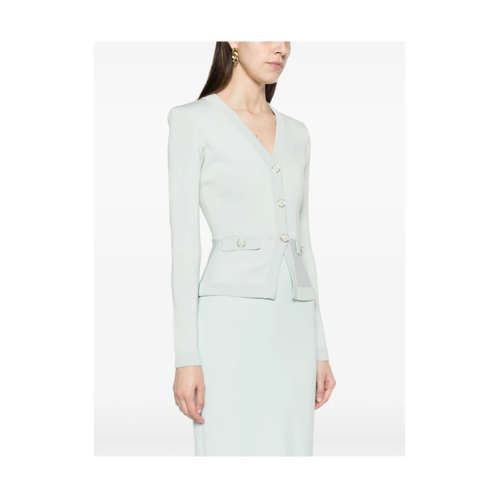 Elisabetta Franchi Mintgroene Visserstrui Green Dames