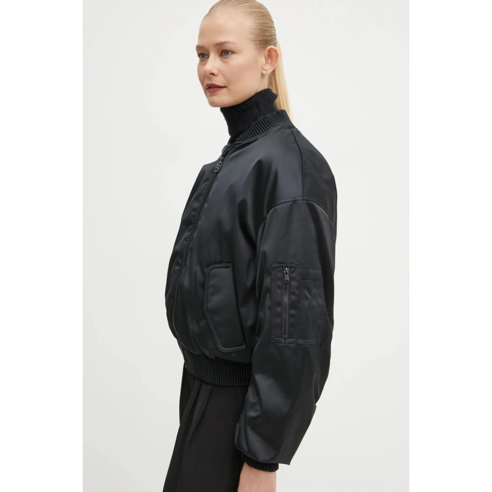 Guess Aurore Regular Fit Bomberjack Black Dames