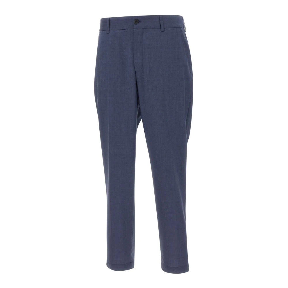 Hugo Men's Blue Suit Trousers, S, Suit Trousers