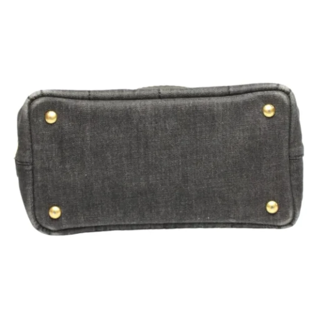 Prada Vintage Pre-owned Fabric prada-bags Gray Dames