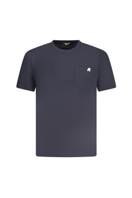 t-shirt-en-coton-bleu-avec-poche