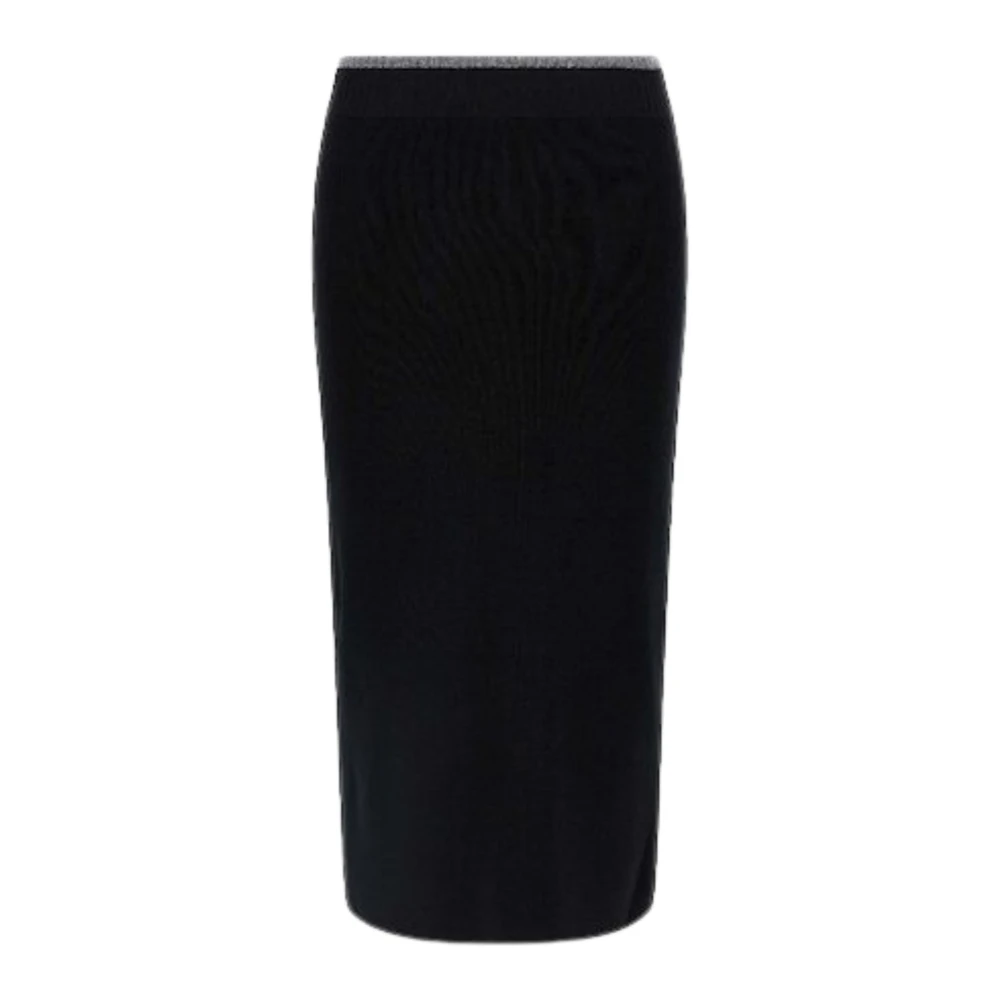 Pinko Donna Nero - Nuova Guinea Skirt - Skirts - S