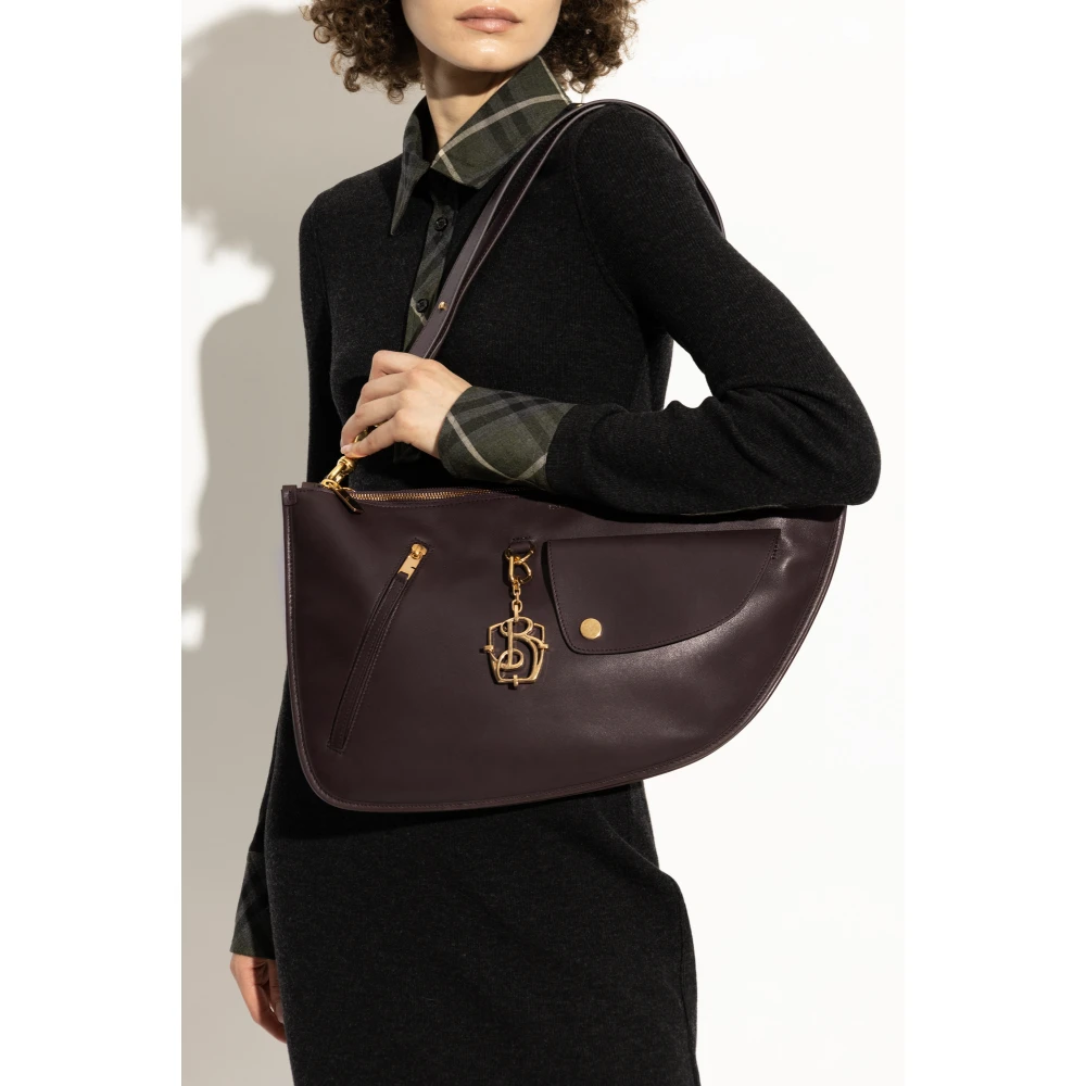 Burberry Schoudertas Shield Twin Red Dames