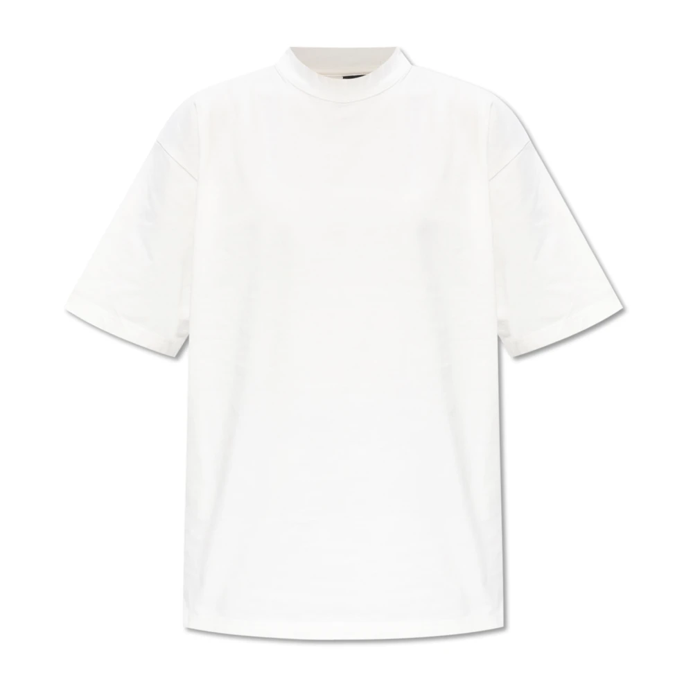Balenciaga T-shirt met logo-opdruk White Dames