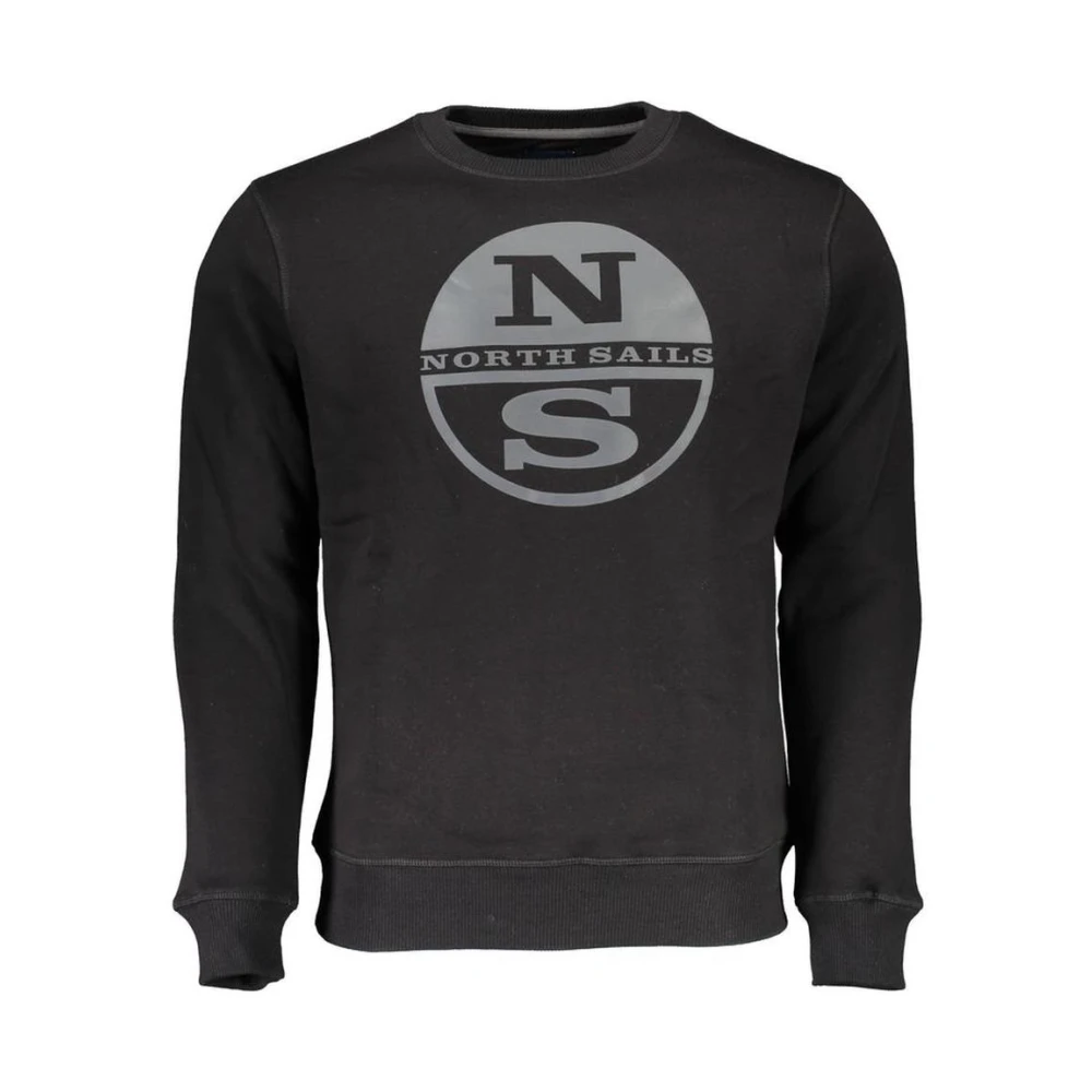 North Sails Cotton Jumper - Male - Sweatshirts - Black - Xl - Sweatshirts & Hoodies - Image 3