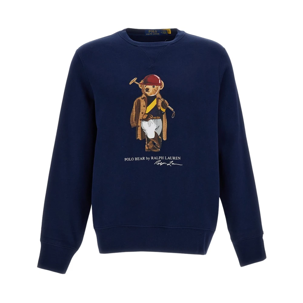 Polo Ralph Lauren Uomo Blu Felpe, S, New,