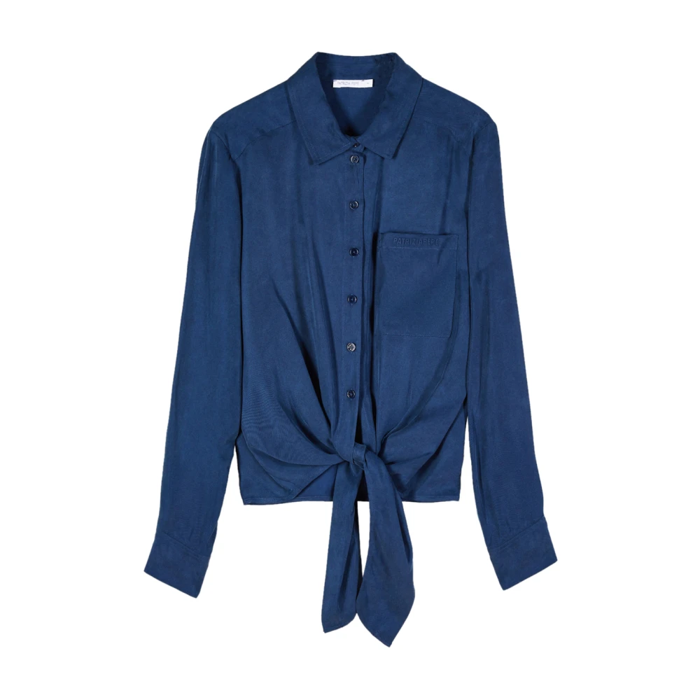 Patrizia Pepe Donna Blu Camicette L, New,