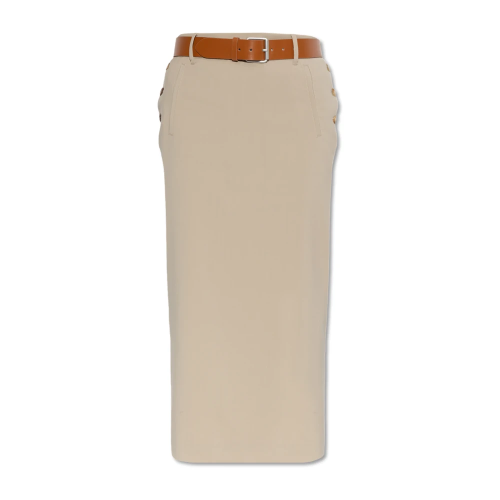 Moschino Wollen rok Beige Dames