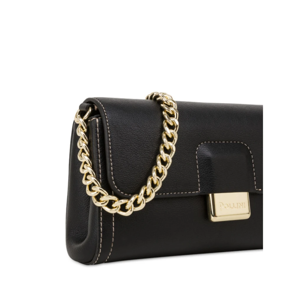 Pollini Bullion Schoudertas Groot Black Dames