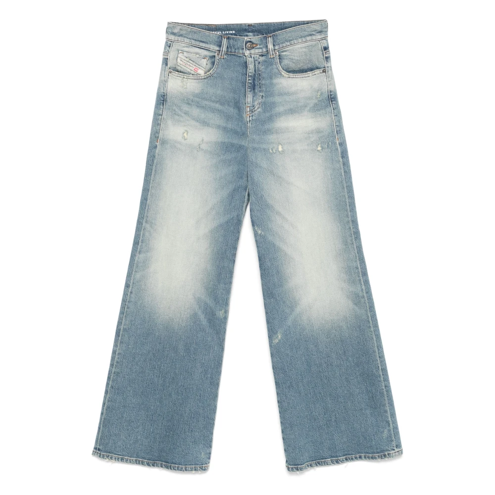 Diesel Vintage Akemi Denim Jeans Blue Dames