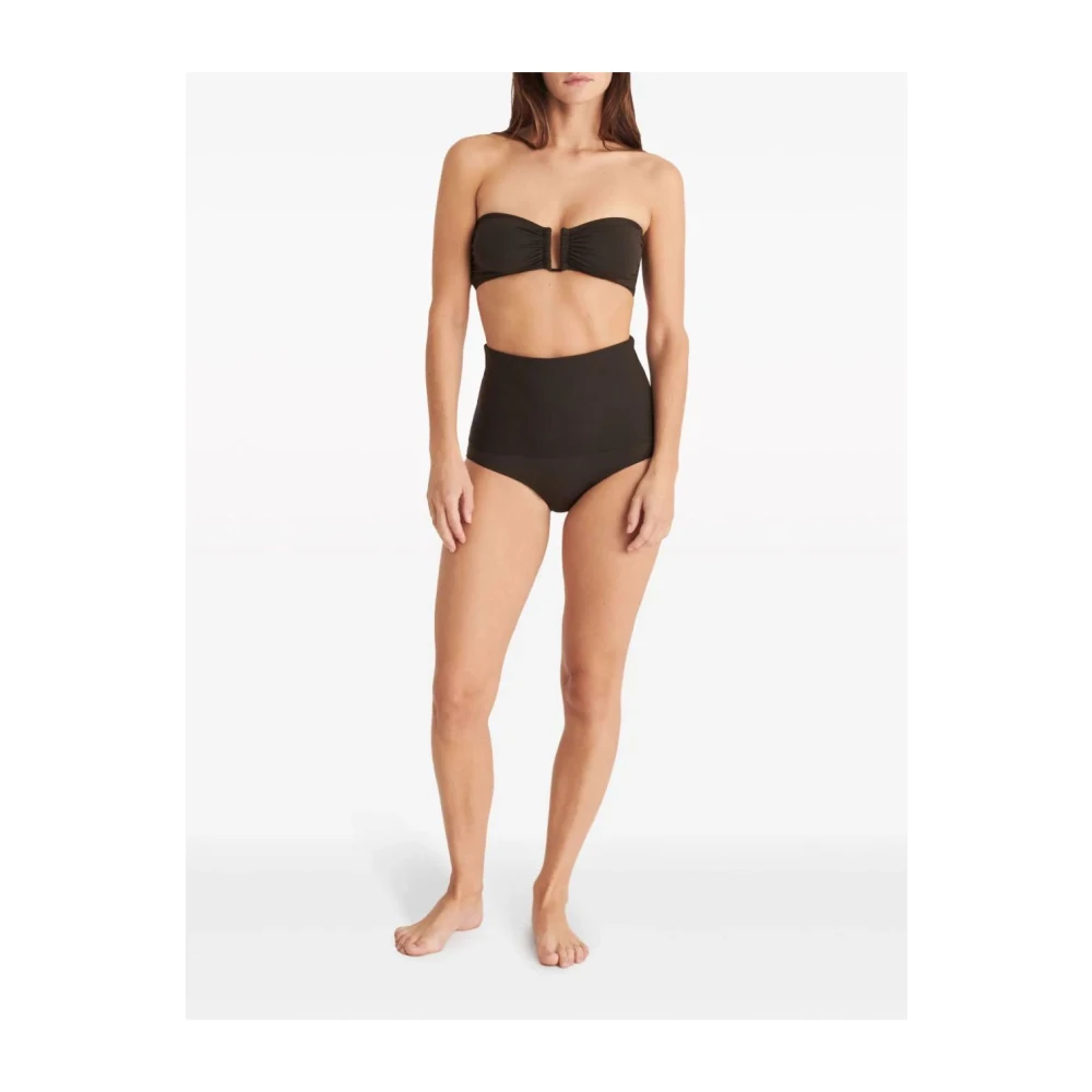 Eres Hoge Taille Bikini Broekjes Green Dames