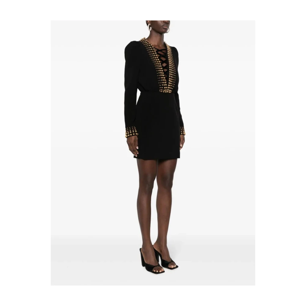 Amen Chic Day Dress Black Dames