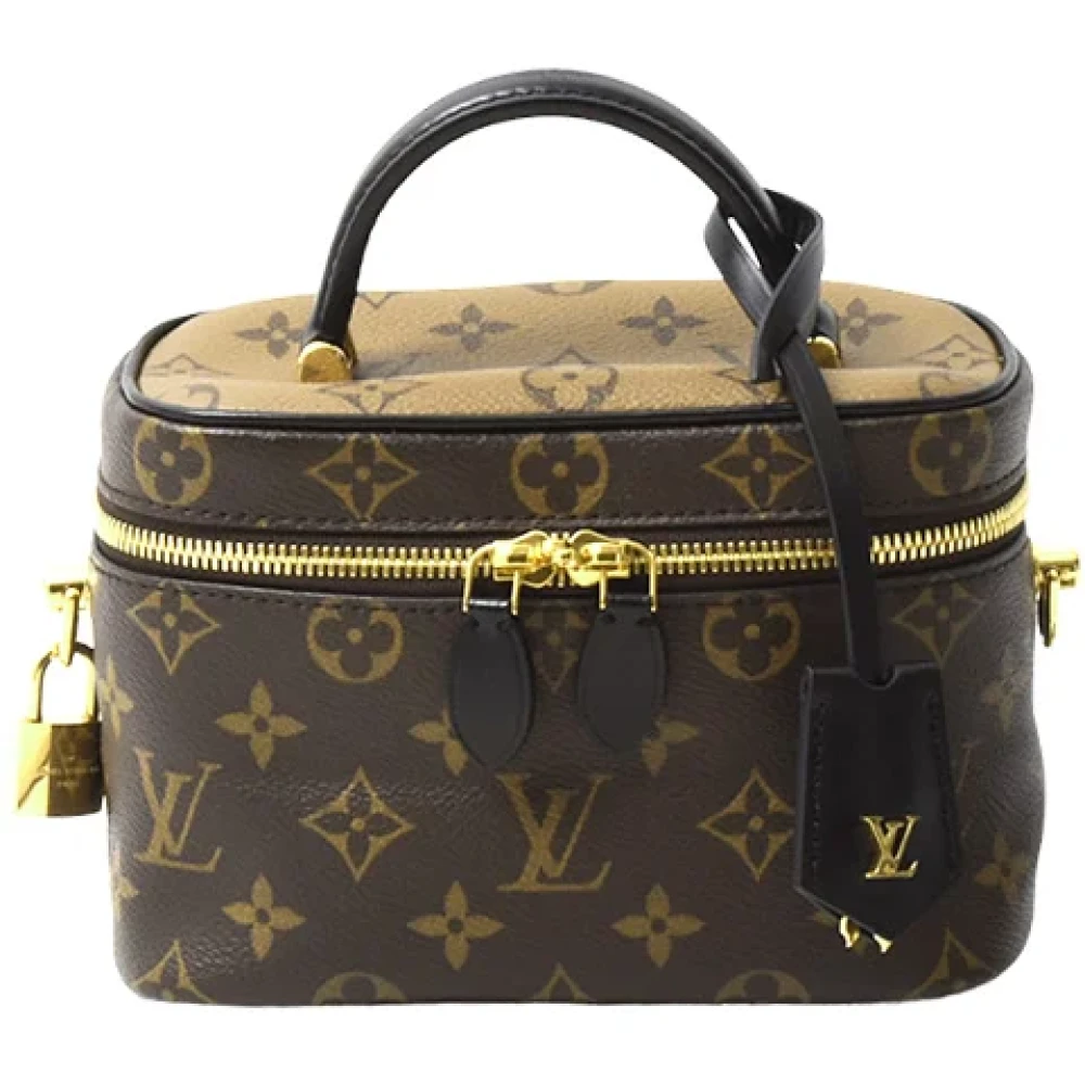 Louis Vuitton Vintage Pre-owned Canvas handbags Brown Dames