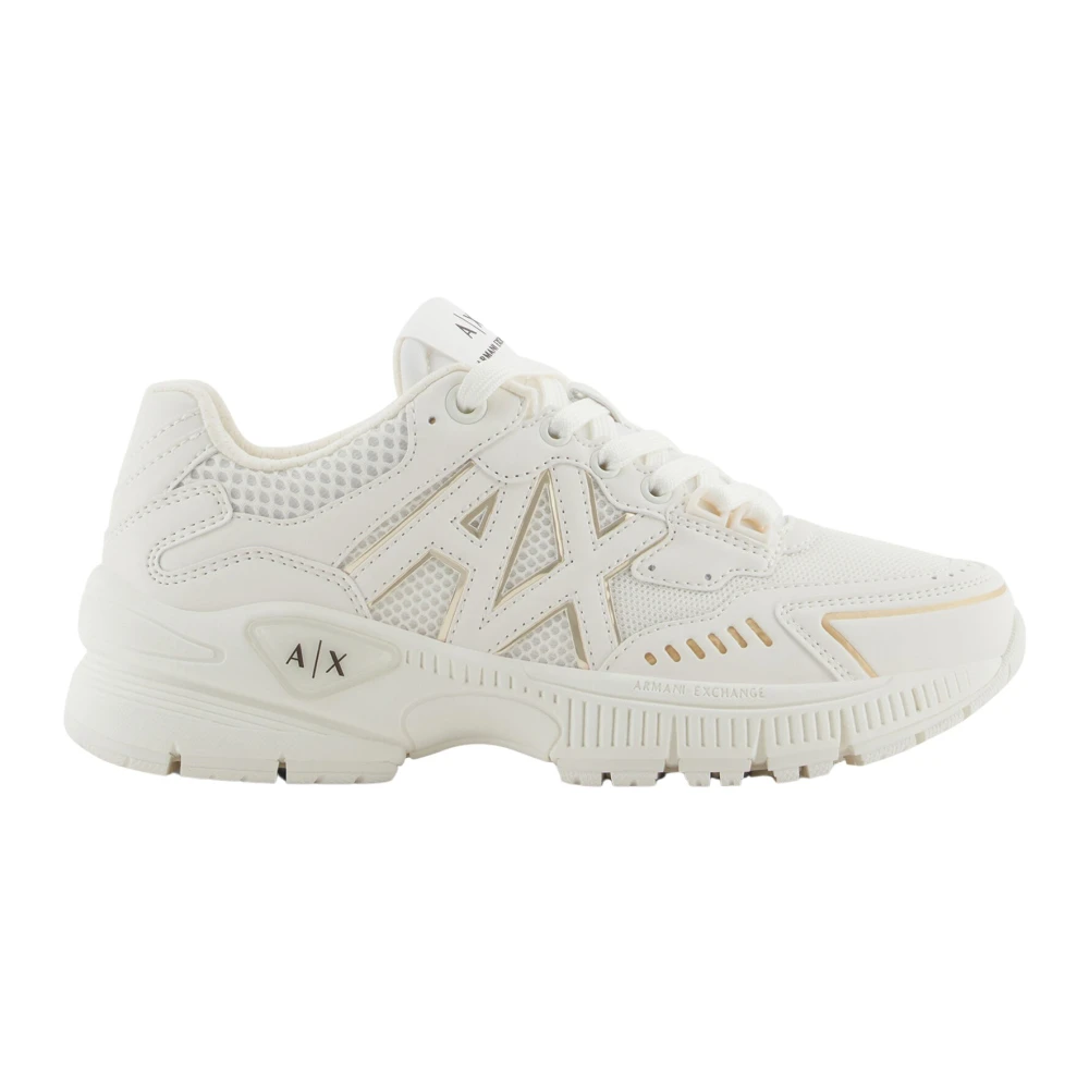 Armani Exchange Women's Beige Stylish Model Code Fashion Watch - Sneakers - 6 Uk - Shoes