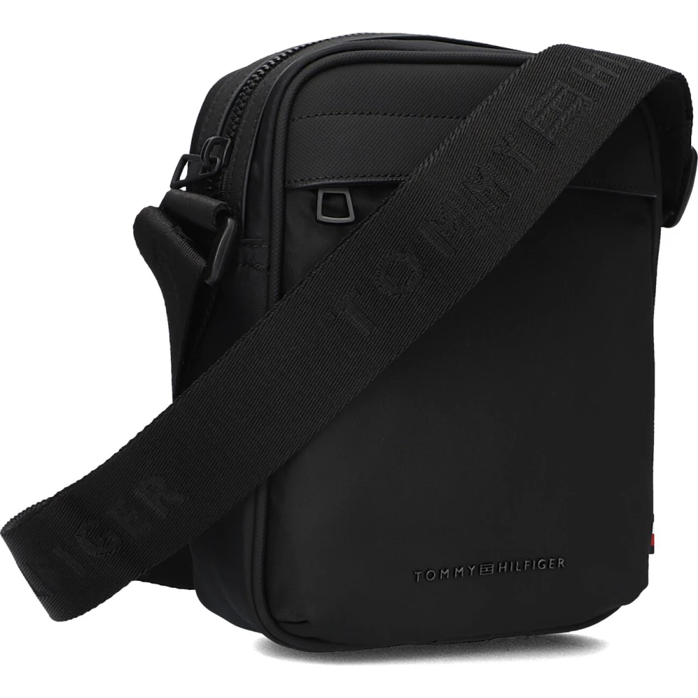 Tommy Hilfiger Zwarte Mini Reporter Schoudertas Black Heren