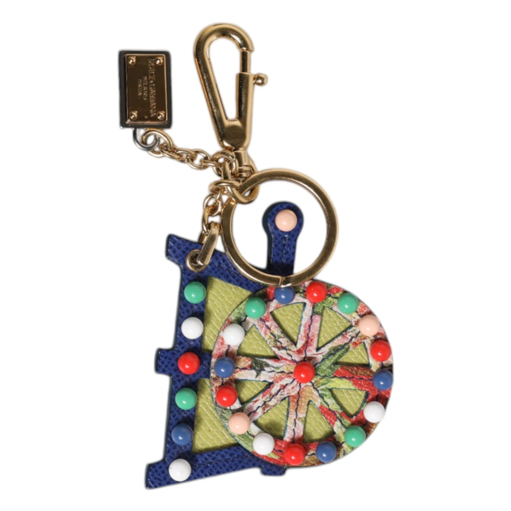 Dolce & Gabbana Vrouw Multicolor Carretto Sleutelhanger
