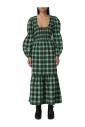 robe-midi-vert-a-smocks-et-jupe-a-volants