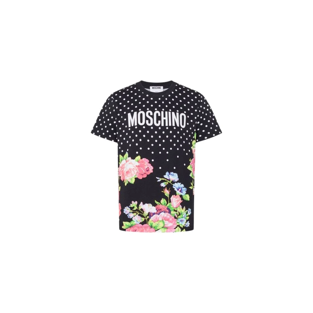 Moschino Unisex Printed Cotton Jersey T-Shirt