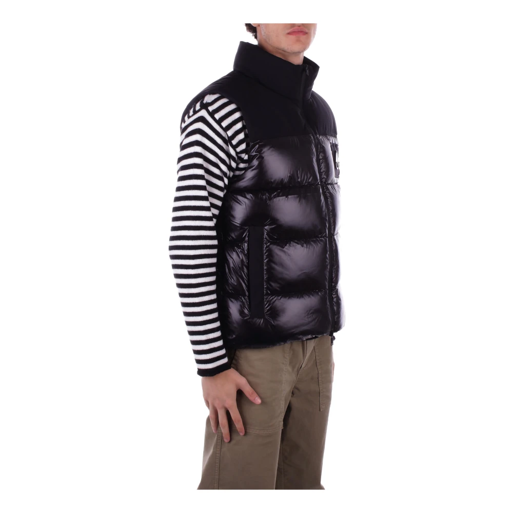 Moose Knuckles Zwarte Winterjassen Black Heren
