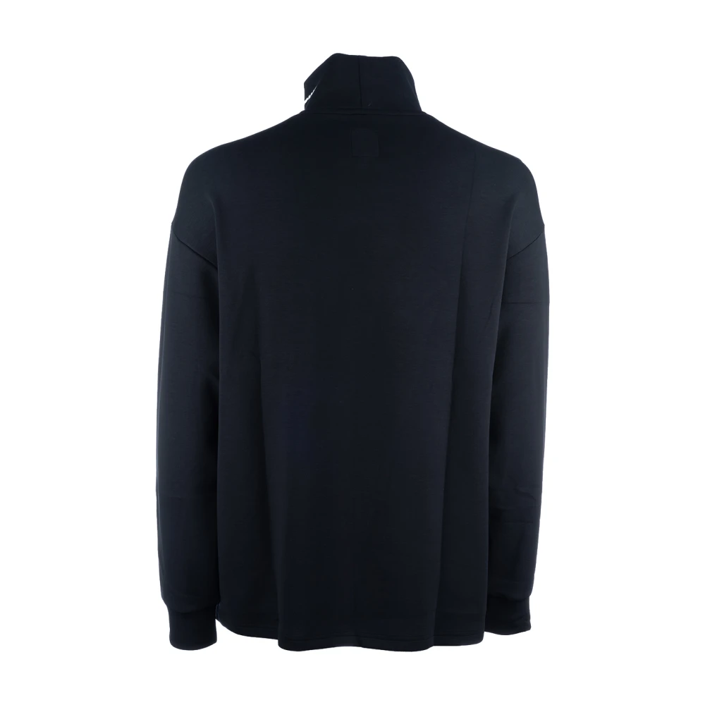 Emporio Armani Stijlvolle Sweatshirt voor Mannen Black Heren
