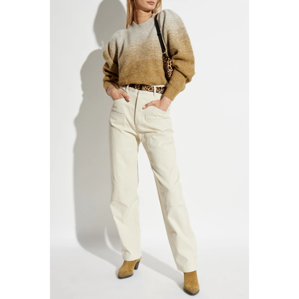 Isabel Marant Étoile Sweater Peytona Beige Dames