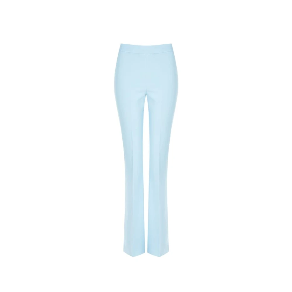 RINASCIMENTO Uitlopende Broek met Rits Blue Dames