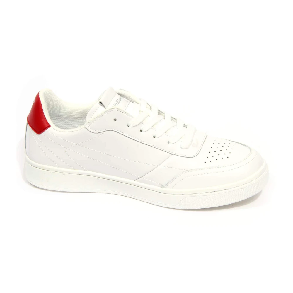 Trussardi Craft Leren Schoenen Heren Schoenen Wit