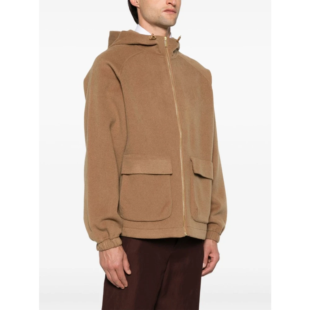 Drole de Monsieur Bruine Gebreide Kleding voor Mannen Aw24 Brown Heren