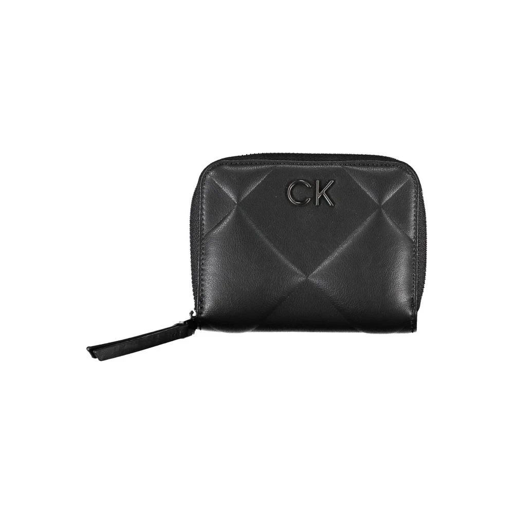 Calvin Klein , Wallets & Cardholders, Female, Black, One Size, Sleek Rfid Secure Wallet With Coin Purse