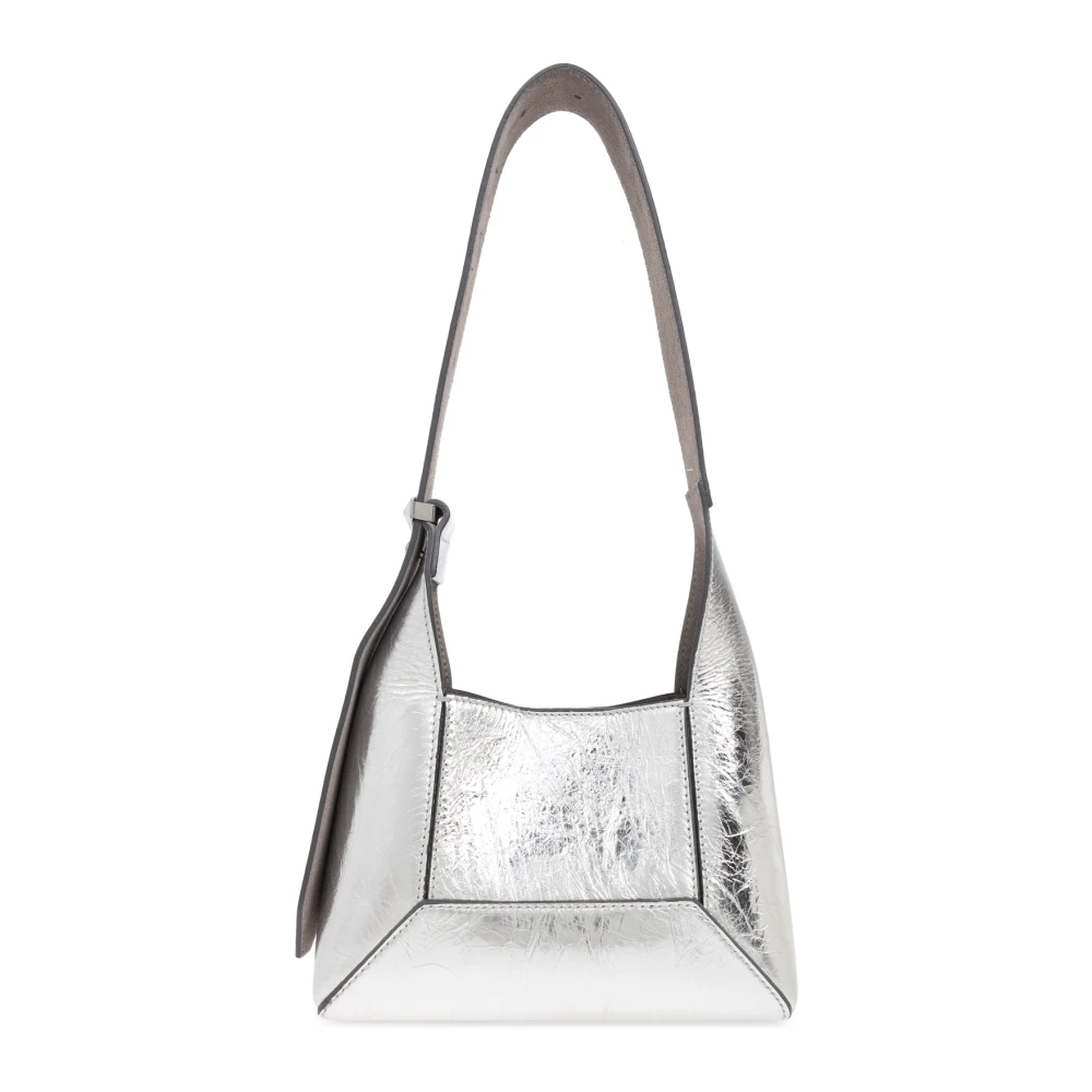 Jimmy Choo Schoudertas Diamond Klein Gray Dames