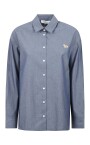 chemise-casual-avec-patch-logo