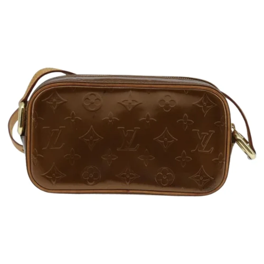 Louis Vuitton Vintage Pre-owned Leather shoulder-bags Brown Dames
