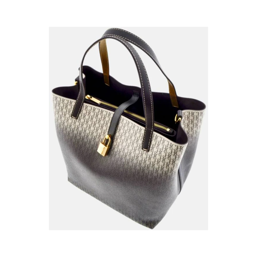 Carolina Herrera Vergrendelde M Matryoshka Handtas Brown Dames