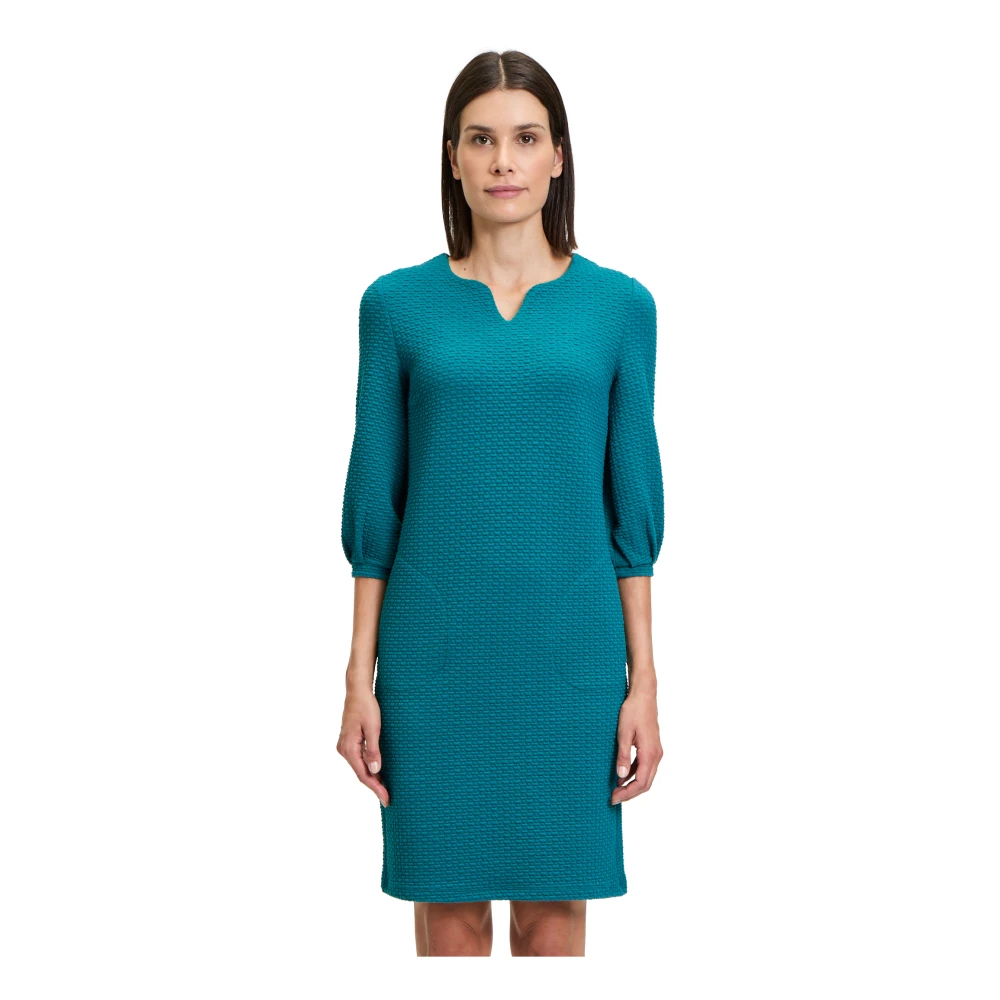 Betty Barclay Dierenprint Jersey Jurk Green Dames