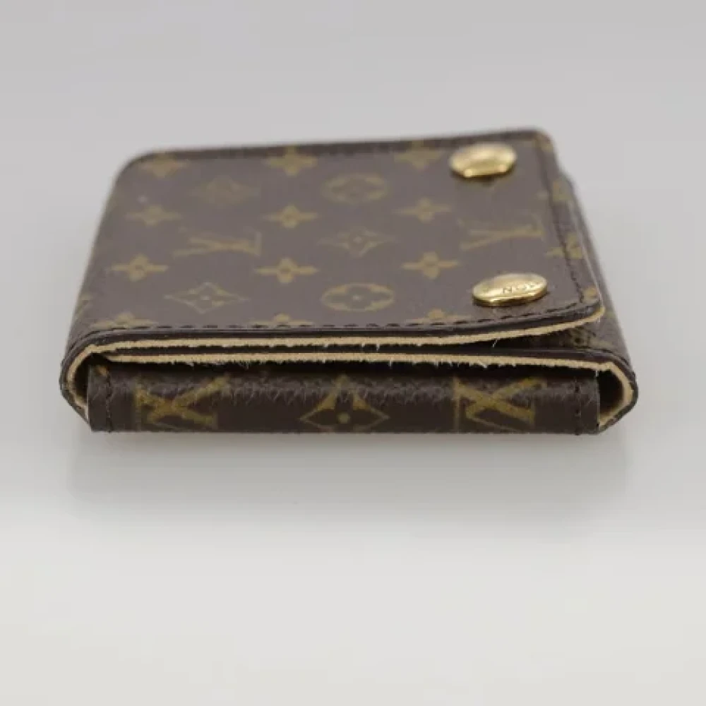 Louis Vuitton Vintage Pre-owned Canvas wallets Brown Dames