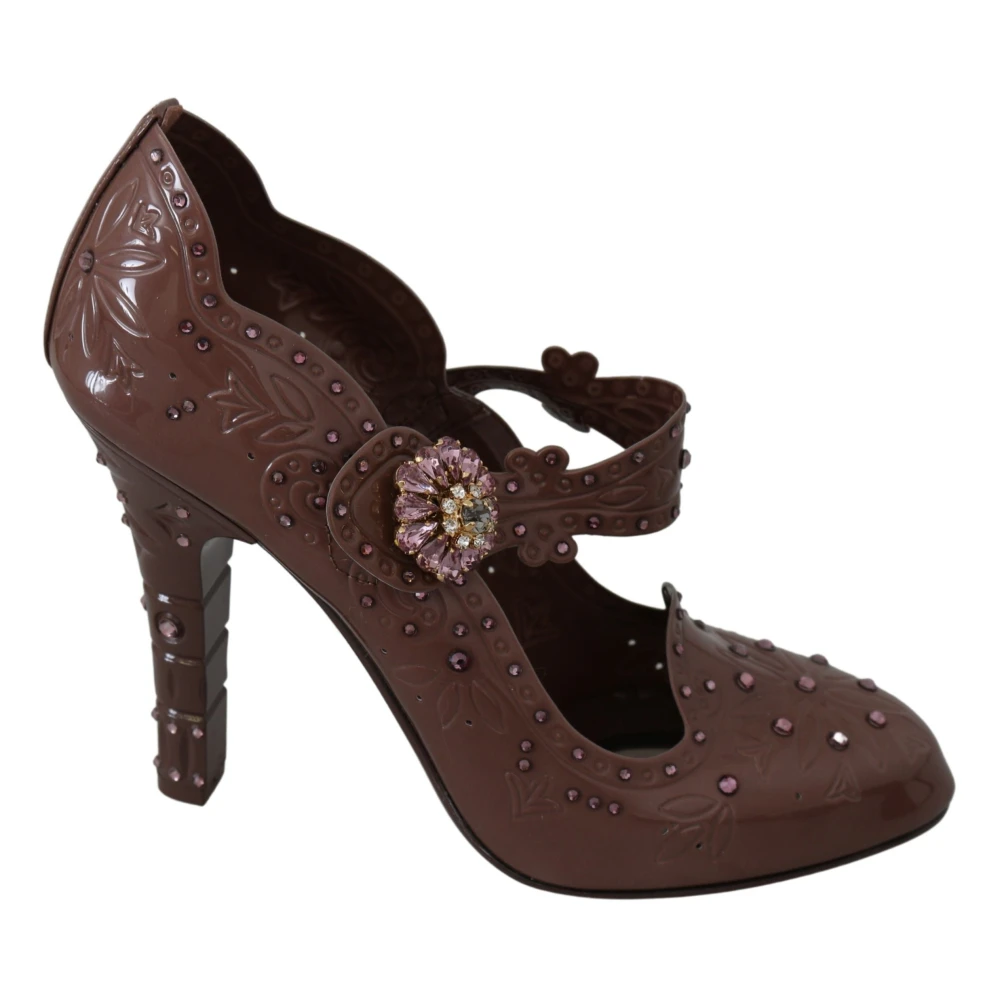 Dolce & Gabbana , Pumps, Female, Brown, 7 Uk, Cinderella Pumps
