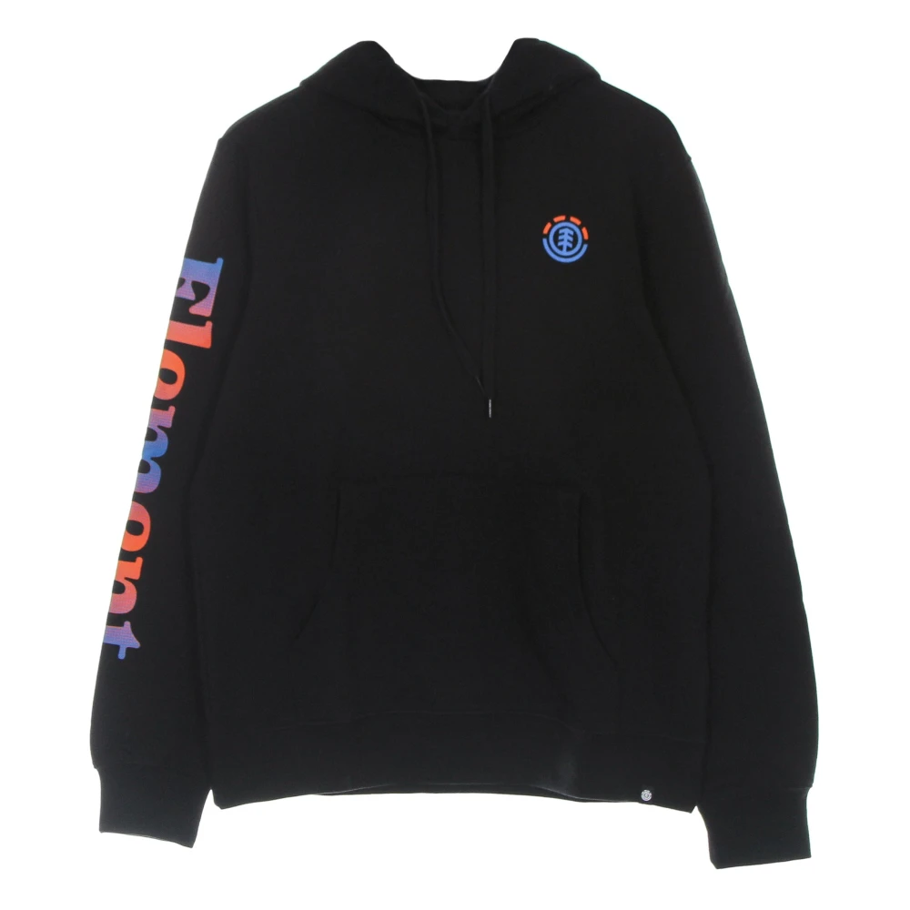 Element Zwarte Lichtgewicht Hoodie Black Heren