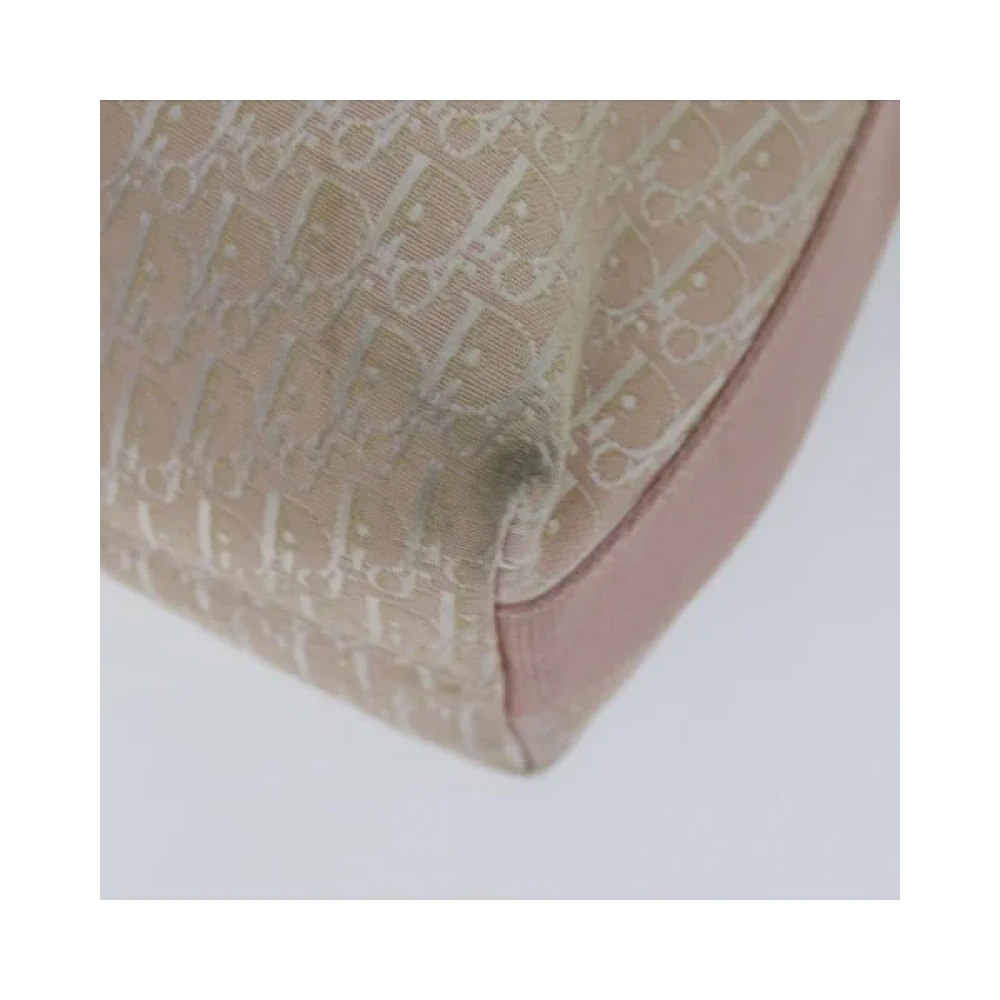 Dior Vintage Pre-owned Canvas dior-bags Pink Dames
