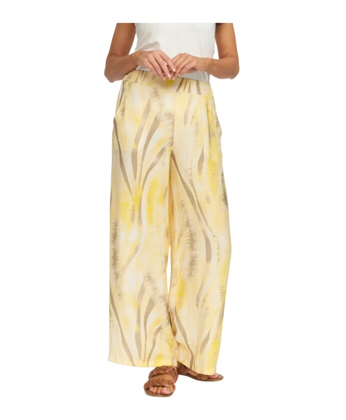 pantalon-large-a-taches-jaunes