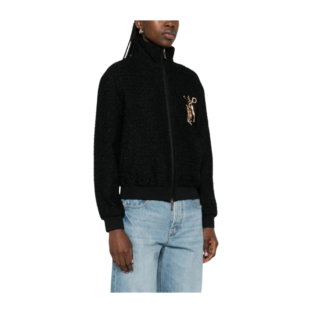 Emporio Armani Women's Black Light Jacket - Light Jackets - Xs - Jackets
