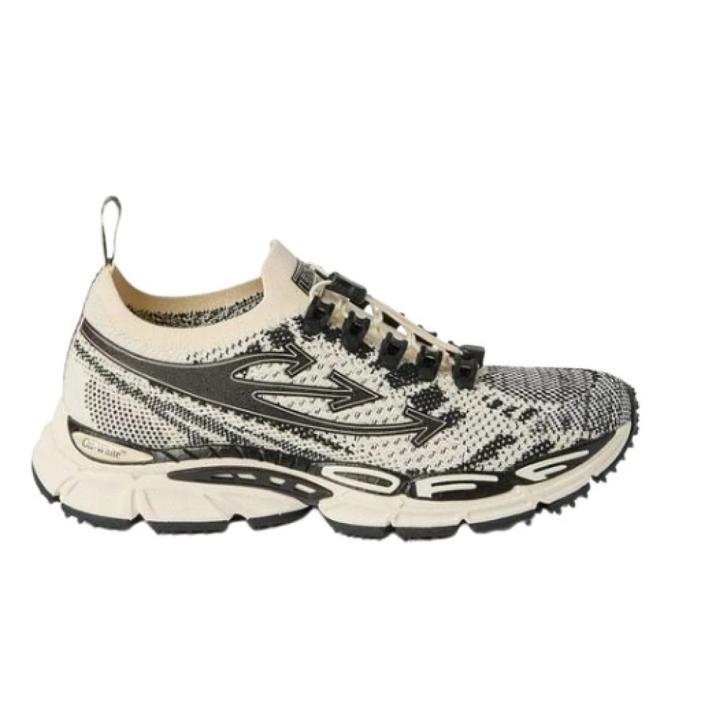 Off White Be Right Back Knit Sneakers