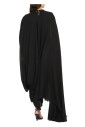 elegant-lace-up-crepe-dress