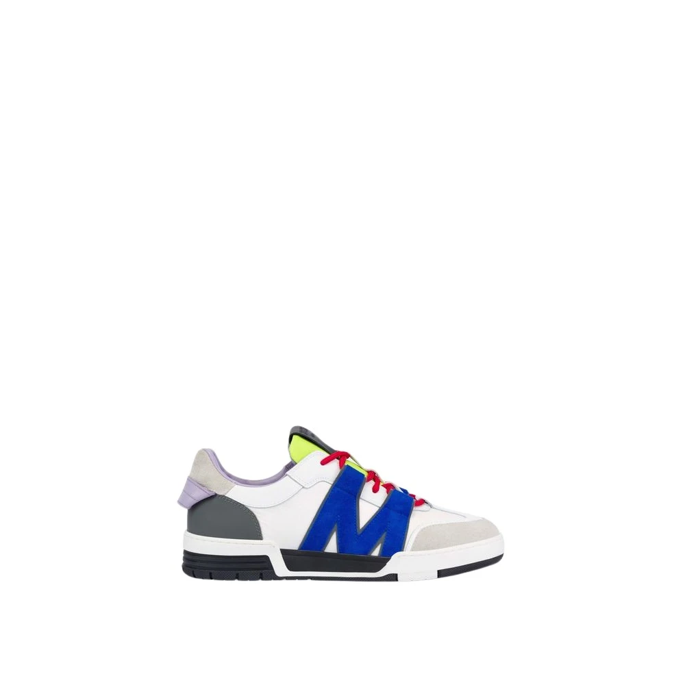 Moschino Kalfsleer en suède sneakers unisex Schoenen Veelkleurig Multicolor